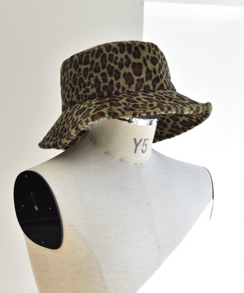 MINEDENIM（マインデニム）の「Leopard Fur Bucket HAT（ハット）」 - WEAR