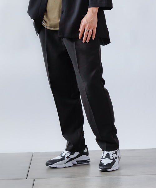 COLONY 2139（コロニートゥーワンスリーナイン）の「ストレッチイージーケアパンツ(テーパード)/スラックス※セットアップ対応（スラックス・メンズ・チャコールグレー/ブラック/ネイビー・MEDIUM/LARGE/X-LARGE）」の5枚目の写真