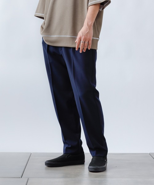 COLONY 2139（コロニートゥーワンスリーナイン）の「ストレッチイージーケアパンツ(テーパード)/スラックス※セットアップ対応（スラックス・メンズ・チャコールグレー/ブラック/ネイビー・MEDIUM/LARGE/X-LARGE）」の16枚目の写真