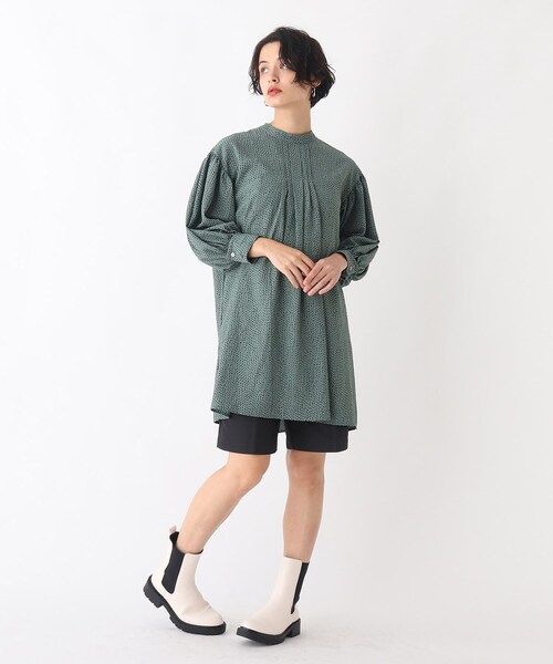 AG by aquagirl(エージーバイアクアガール)の「◆ランダムドットシアーチェックミニドレス【WEB限定サイズ】(ワンピース・レディース・ブラック系/ダークグリーン系/ホワイト系その他・40/36/38)」の8枚目の写真