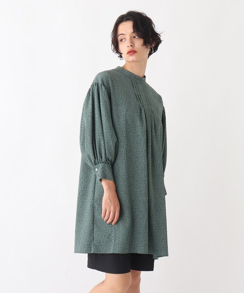 AG by aquagirl(エージーバイアクアガール)の「◆ランダムドットシアーチェックミニドレス【WEB限定サイズ】(ワンピース・レディース・ブラック系/ダークグリーン系/ホワイト系その他・40/36/38)」の9枚目の写真