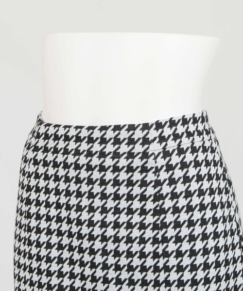 Julia Boutique（ジュリアブティック）の「千鳥格子柄マーメイドスカート/21517（スカート・レディース・ブラウン/ブラック・ONE）」の12枚目の写真