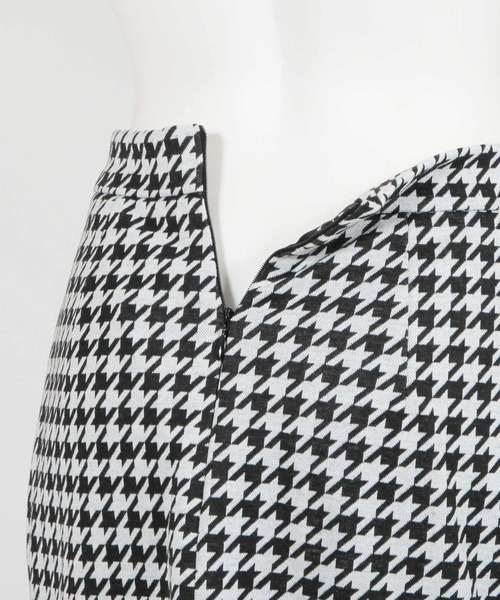 Julia Boutique（ジュリアブティック）の「千鳥格子柄マーメイドスカート/21517（スカート・レディース・ブラウン/ブラック・ONE）」の10枚目の写真