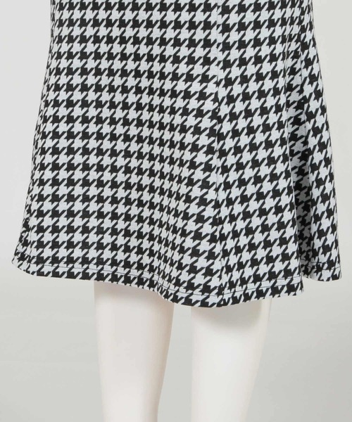 Julia Boutique（ジュリアブティック）の「千鳥格子柄マーメイドスカート/21517（スカート・レディース・ブラウン/ブラック・ONE）」の5枚目の写真