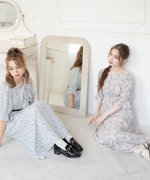 DearMyLoveRose（ディアマイラブローズ）の「前後２ＷＡＹリボンワンピース（ワンピース・レディース・ホワイト/ブラック/ベージュ/ホワイト系その他/ブラック系その他/ベージュ系その他・MEDIUM/LARGE/X-LARGE/XX-LARGE）」の14枚目の写真