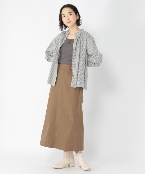 studio CLIP（スタディオクリップ）の「[取扱い店舗限定]カップ付きタンクトップ（タンクトップ・レディース・ブラック/ライトグレー・MEDIUM/LARGE）」の9枚目の写真