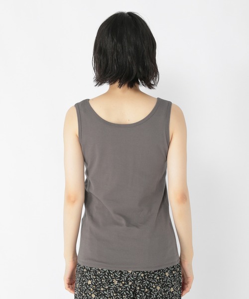 studio CLIP（スタディオクリップ）の「[取扱い店舗限定]カップ付きタンクトップ（タンクトップ・レディース・ブラック/ライトグレー・MEDIUM/LARGE）」の13枚目の写真