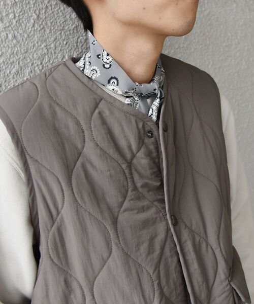 SHIPS any(シップス エニィ)の「SHIPS any: 【ウォッシャブル】NARROW スカーフ(ネクタイ・メンズ・ブラック/ネイビー/グレー/オリーブ・ONE SIZE)」の5枚目の写真