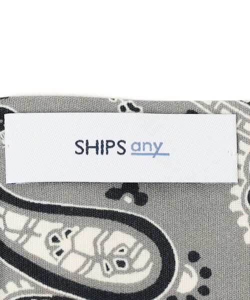 SHIPS any(シップス エニィ)の「SHIPS any: 【ウォッシャブル】NARROW スカーフ(ネクタイ・メンズ・ブラック/ネイビー/グレー/オリーブ・ONE SIZE)」の9枚目の写真