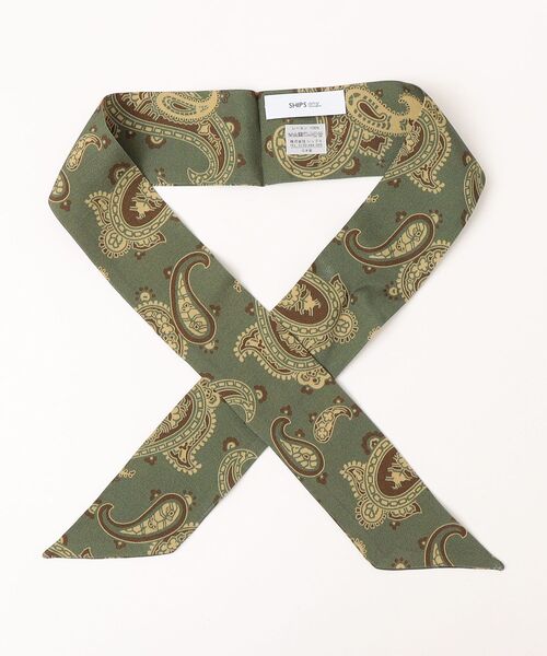 SHIPS any(シップス エニィ)の「SHIPS any: 【ウォッシャブル】NARROW スカーフ(ネクタイ・メンズ・ブラック/ネイビー/グレー/オリーブ・ONE SIZE)」の13枚目の写真