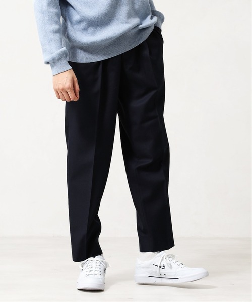 417 EDIFICE SELECT（フォーワンセブンエディフィスセレクト）の「【allery / アレリ―】 slacks tapered / スラックス テーパード（スラックス・メンズ・グレー/ブラウン/ネイビー・SMALL/MEDIUM/LARGE/X-LARGE）」の7枚目の写真