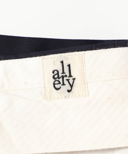 417 EDIFICE SELECT（フォーワンセブンエディフィスセレクト）の「【allery / アレリ―】 slacks tapered / スラックス テーパード（スラックス・メンズ・グレー/ブラウン/ネイビー・SMALL/MEDIUM/LARGE/X-LARGE）」の13枚目の写真