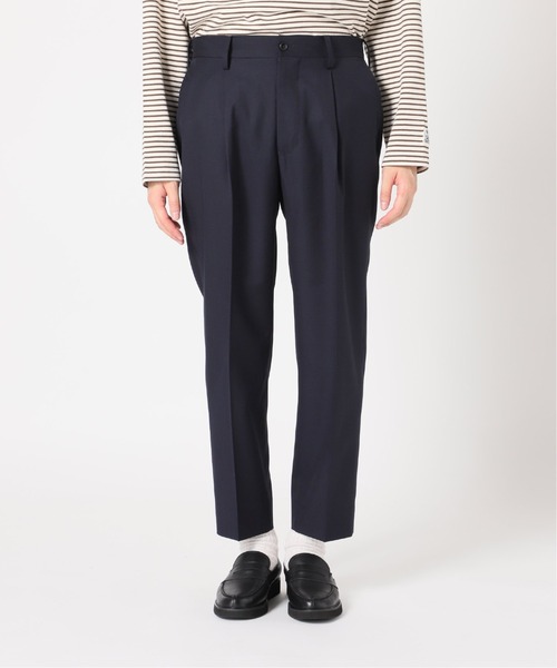 417 EDIFICE SELECT（フォーワンセブンエディフィスセレクト）の「【allery / アレリ―】 slacks tapered / スラックス テーパード（スラックス・メンズ・グレー/ブラウン/ネイビー・SMALL/MEDIUM/LARGE/X-LARGE）」の9枚目の写真