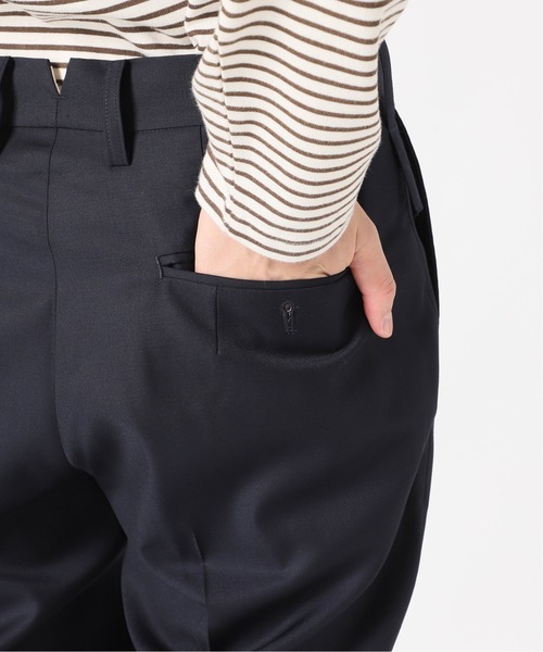 417 EDIFICE SELECT（フォーワンセブンエディフィスセレクト）の「【allery / アレリ―】 slacks tapered / スラックス テーパード（スラックス・メンズ・グレー/ブラウン/ネイビー・SMALL/MEDIUM/LARGE/X-LARGE）」の14枚目の写真