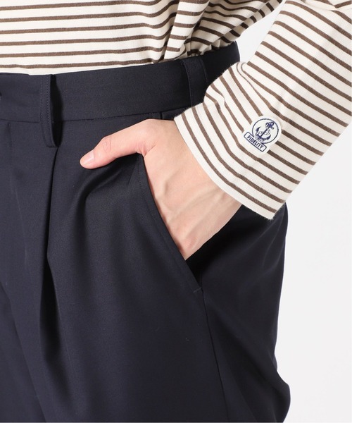 417 EDIFICE SELECT（フォーワンセブンエディフィスセレクト）の「【allery / アレリ―】 slacks tapered / スラックス テーパード（スラックス・メンズ・グレー/ブラウン/ネイビー・SMALL/MEDIUM/LARGE/X-LARGE）」の11枚目の写真