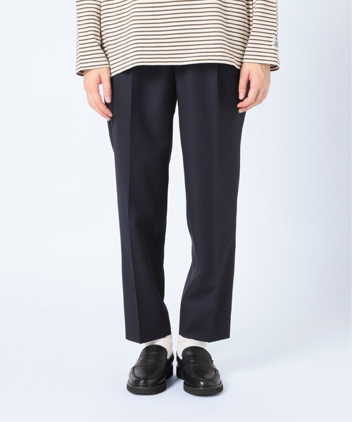 417 EDIFICE SELECT（フォーワンセブンエディフィスセレクト）の「【allery / アレリ―】 slacks tapered / スラックス テーパード（スラックス・メンズ・グレー/ブラウン/ネイビー・SMALL/MEDIUM/LARGE/X-LARGE）」の5枚目の写真