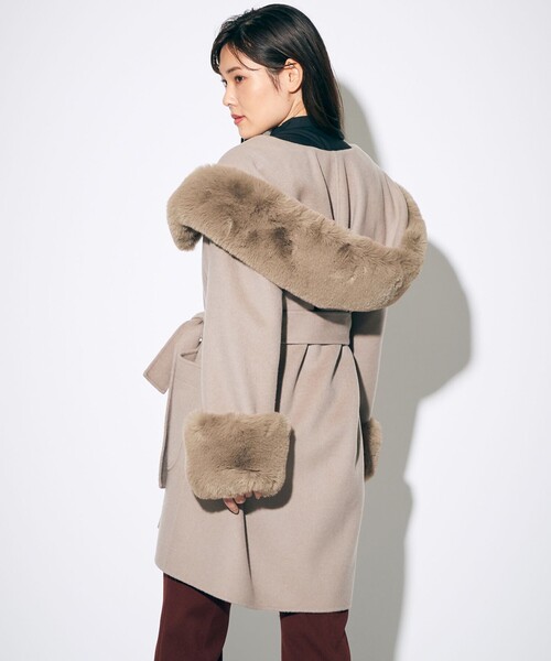 GRACE CONTINENTAL（グレースコンチネンタル）の「リバーガウンフード