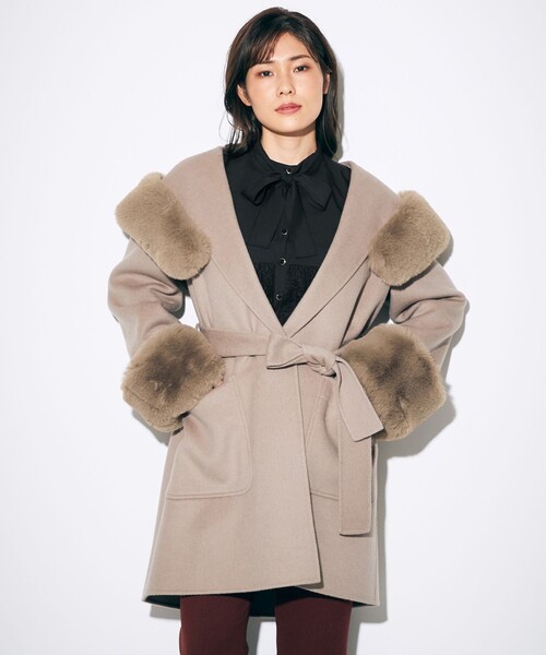 GRACE CONTINENTAL（グレースコンチネンタル）の「リバーガウンフード