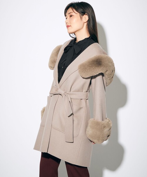 GRACE CONTINENTAL（グレースコンチネンタル）の「リバーガウンフード