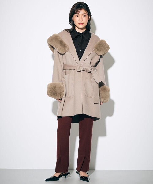 GRACE CONTINENTAL（グレースコンチネンタル）の「リバーガウンフード