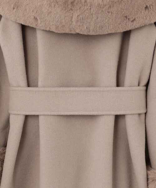 GRACE CONTINENTAL リバーガウンフードコート【G】. GRACE CONTINENTAL（グレースコンチネンタル）の「リバーガウンフード