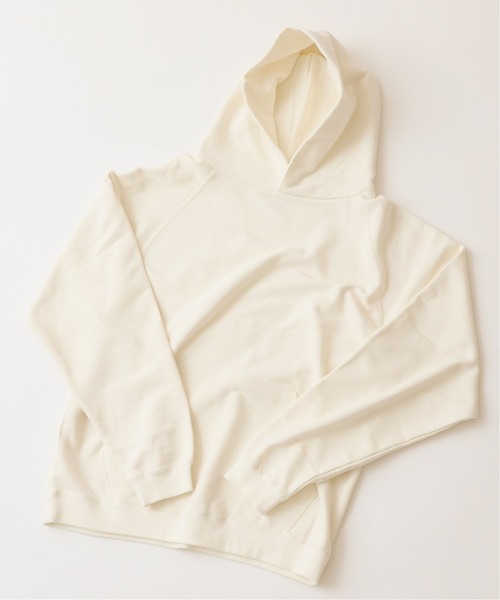 417 EDIFICE（フォーワンセブンエディフィス）の「【fosterr / フォスター】 ATHLETIC HOODIE / アスレチック フーディ（パーカー・メンズ・ホワイト/ベージュ/ブラック系その他/ネイビー・SMALL/MEDIUM/LARGE）」の2枚目の写真