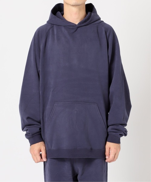 417 EDIFICE（フォーワンセブンエディフィス）の「【fosterr / フォスター】 ATHLETIC HOODIE / アスレチック フーディ（パーカー・メンズ・ホワイト/ベージュ/ブラック系その他/ネイビー・SMALL/MEDIUM/LARGE）」の5枚目の写真