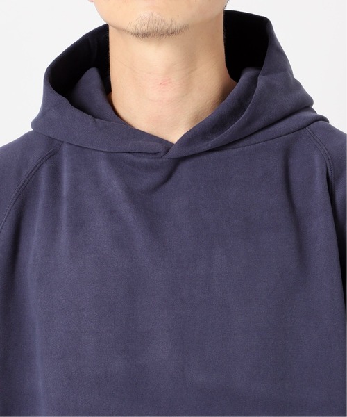 417 EDIFICE（フォーワンセブンエディフィス）の「【fosterr / フォスター】 ATHLETIC HOODIE / アスレチック フーディ（パーカー・メンズ・ホワイト/ベージュ/ブラック系その他/ネイビー・SMALL/MEDIUM/LARGE）」の16枚目の写真