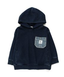 デニムポケットフーディー