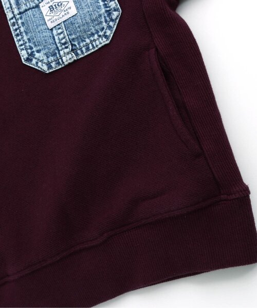 F.O.KIDS(エフオーキッズ)の「デニムポケットフーディー(パーカー・キッズ・カーキ/アイボリー/インディゴブルー/パープル・90/100/110/120/80/130/95/140)」の15枚目の写真