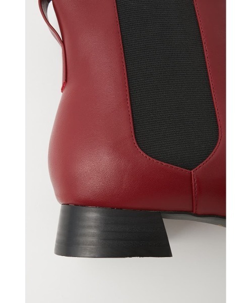 MOUSSY(マウジー)の「CFT CHELSEA ブーツ(ブーツ・レディース・ブラック/レッド/アイボリー・23.0cm/24.0cm/22.5cm/23.5cm/25.0cm/24.5cm)」の10枚目の写真