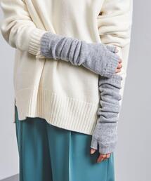 Johnstons of Elgin | 【別注】＜JOHNSTONS（ジョンストンズ）＞カシミヤ ロング フィンガーレス グローブ(手袋)