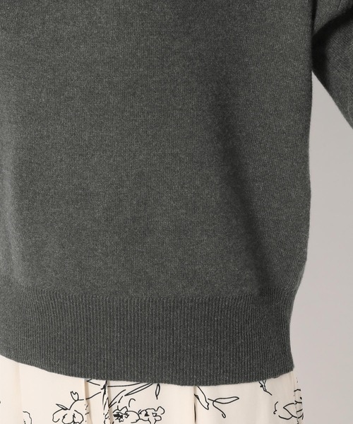 mysty woman（ミスティウーマン）の「ボリュームスリーブハイネックプルオーバー 255257（ニット/セーター・レディース・アイボリー/チャコール/モカ/グリーン系/ピンク系その他/ダークオレンジ/グリーン/イエロー系/ラベンダー・FREE）」の16枚目の写真