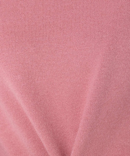 mysty woman（ミスティウーマン）の「ボリュームスリーブハイネックプルオーバー 255257（ニット/セーター・レディース・アイボリー/チャコール/モカ/グリーン系/ピンク系その他/ダークオレンジ/グリーン/イエロー系/ラベンダー・FREE）」の14枚目の写真