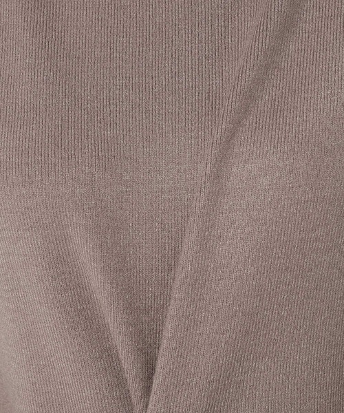 mysty woman（ミスティウーマン）の「ボリュームスリーブハイネックプルオーバー 255257（ニット/セーター・レディース・アイボリー/チャコール/モカ/グリーン系/ピンク系その他/ダークオレンジ/グリーン/イエロー系/ラベンダー・FREE）」の17枚目の写真