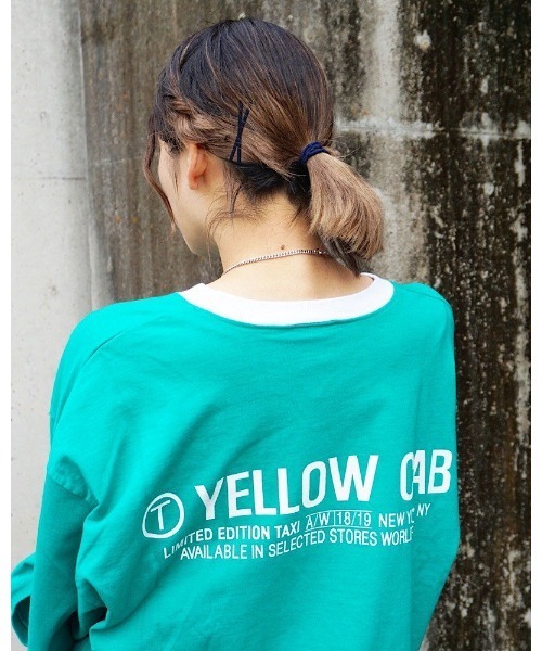 VIBGYOR（ヴィブジョー）の「【Re:one】-L.GREY-  TAXI L/S TEE(MA)（Tシャツ/カットソー・メンズ・グリーン・FREE）」の4枚目の写真