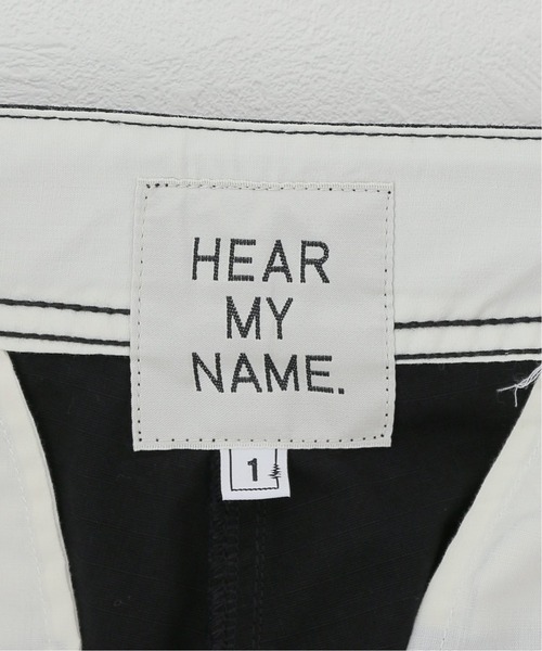 HEAR MY NAME（ヒアマイネーム）の「【HEAR MY NAME/ヒアマイネーム】カーゴパンツ◆（カーゴパンツ・レディース・ブラック/カーキ・1/2）」の11枚目の写真