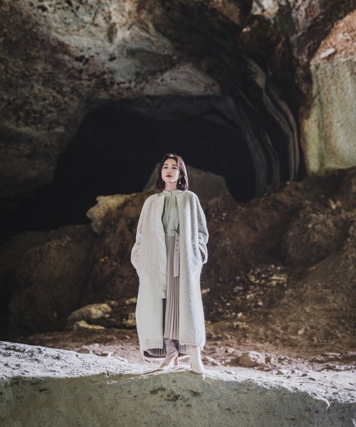 EVOL(イーボル)の「EVOL×Yukko コラボショートブーツAR30456(ブーツ・レディース・ブラック/ブラウン/アイボリー・S/M/L/LL/XS)」の8枚目の写真