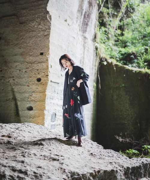 EVOL(イーボル)の「EVOL×Yukko コラボショートブーツAR30456(ブーツ・レディース・ブラック/ブラウン/アイボリー・S/M/L/LL/XS)」の14枚目の写真