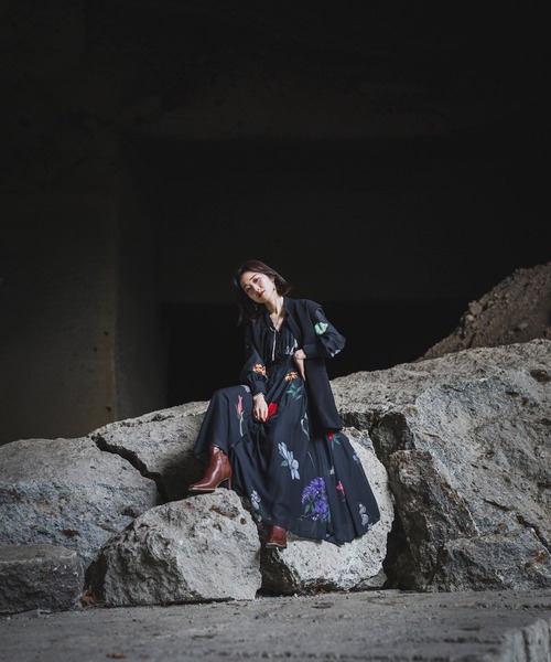 EVOL(イーボル)の「EVOL×Yukko コラボショートブーツAR30456(ブーツ・レディース・ブラック/ブラウン/アイボリー・S/M/L/LL/XS)」の19枚目の写真