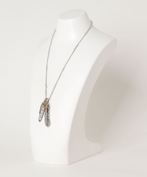 JOHN'S CLOSET（ジョンズクローゼット）の「【40】フェザーチャームネックレス（ネックレス・メンズ・シルバー/シルバー系その他3/シルバー系その他6/シルバー系その他4/シルバー系その他2/シルバー系その他5・FREE）」の10枚目の写真