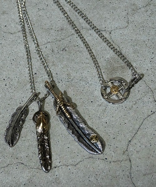 JOHN'S CLOSET（ジョンズクローゼット）の「【40】フェザーチャームネックレス（ネックレス・メンズ・シルバー/シルバー系その他3/シルバー系その他6/シルバー系その他4/シルバー系その他2/シルバー系その他5・FREE）」の3枚目の写真