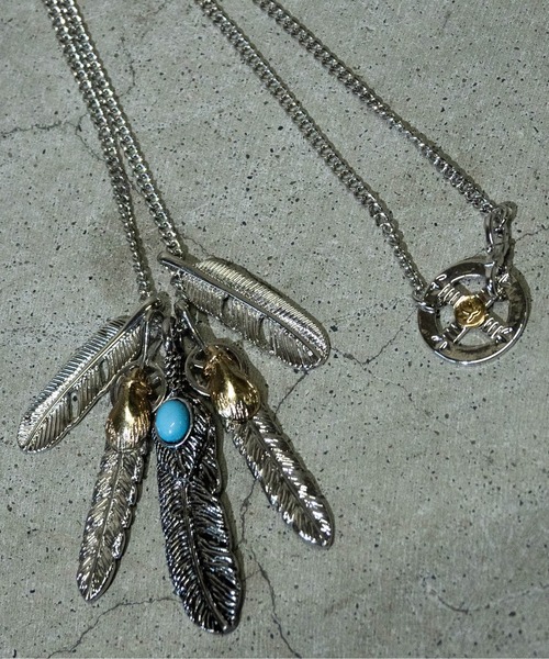 JOHN'S CLOSET（ジョンズクローゼット）の「【40】フェザーチャームネックレス（ネックレス・メンズ・シルバー/シルバー系その他3/シルバー系その他6/シルバー系その他4/シルバー系その他2/シルバー系その他5・FREE）」の6枚目の写真