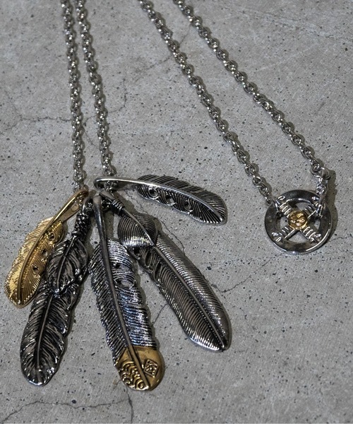JOHN'S CLOSET（ジョンズクローゼット）の「【40】フェザーチャームネックレス（ネックレス・メンズ・シルバー/シルバー系その他3/シルバー系その他6/シルバー系その他4/シルバー系その他2/シルバー系その他5・FREE）」の7枚目の写真