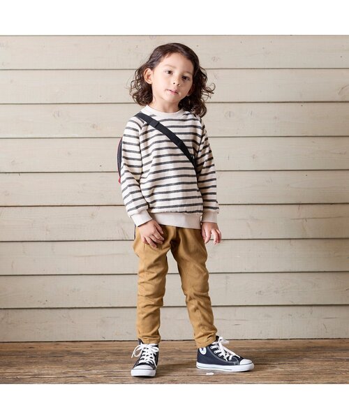 BREEZE(ブリーズ)の「サークルポケットストレッチパンツ 10分丈(その他パンツ・キッズ・チャコール/ターコイズブルー/パープル/キャメル・140/150/110/120/100/130/90)」の12枚目の写真