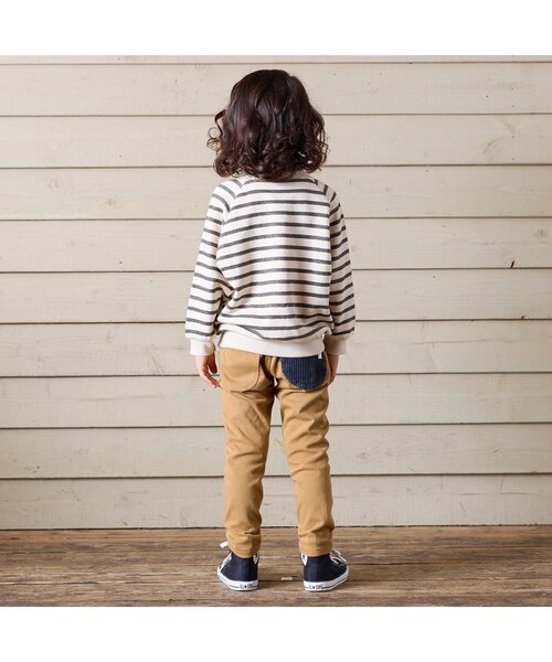 BREEZE(ブリーズ)の「サークルポケットストレッチパンツ 10分丈(その他パンツ・キッズ・チャコール/ターコイズブルー/パープル/キャメル・140/150/110/120/100/130/90)」の13枚目の写真