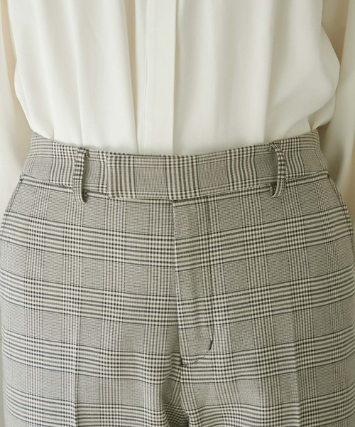 VIS（ビス）の「【HOT BEAUTY STRETCH】あたたか極伸びスティックパンツ【洗濯機可】（スラックス・レディース・ライトグレー/ブラック/ピンク/オフホワイト・M/SS/S）」の14枚目の写真