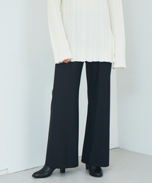 qualite | 【WEB・一部店舗限定】カットオフセミフレアパンツ(その他パンツ)