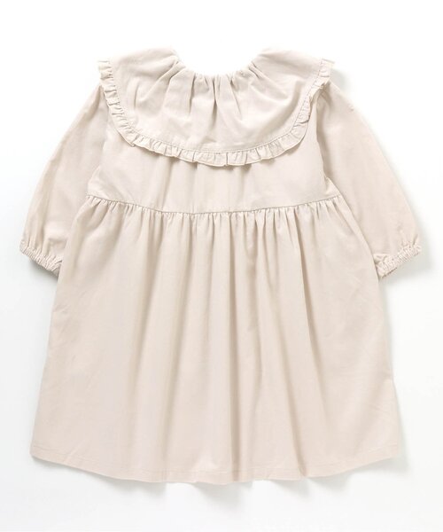 apres les cours(アプレレクール)の「ビッグカラーワンピース(ワンピース・キッズ・その他3/ミント/アイボリー/チェック/レンガ・90/120/80/140/130/110/100)」の19枚目の写真