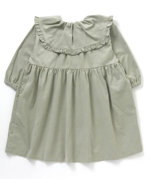 apres les cours(アプレレクール)の「ビッグカラーワンピース(ワンピース・キッズ・その他3/ミント/アイボリー/チェック/レンガ・90/120/80/140/130/110/100)」の18枚目の写真